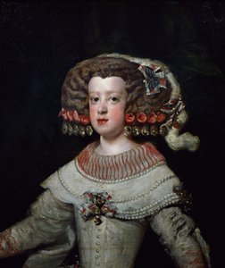 インファンタマリアテレサ（1638〜83年）の将来像フランスのマリーテレーズ女王